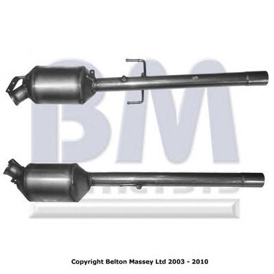 BM CATALYSTS bm11044p -  Сажевый / частичный фильтр, система выхлопа ОГ